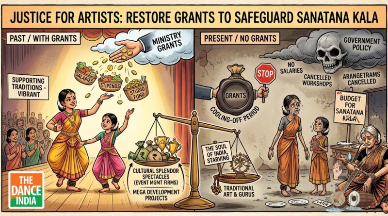 Justice for Artists: Restore Grants to Safeguard Sanatana Kala